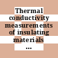 Thermal conductivity measurements of insulating materials at cryogenic temperatures: symposium : Philadelphia, PA, 15.02.66.