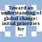 Toward an understanding of global change: initial priorities for US contributions to the international geosphere biosphere program.