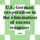 U.S.-German cooperation in the elimination of excess weapons plutonium / [E-Book]