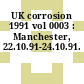 UK corrosion 1991 vol 0003 : Manchester, 22.10.91-24.10.91.