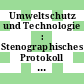 Umweltschutz und Technologie : Stenographisches Protokoll : Umweltforum. 0013 : Bonn, 21.11.85.