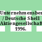 Unternehmensbericht / Deutsche Shell Aktiengesellschaft. 1996.