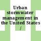 Urban stormwater management in the United States / [E-Book]