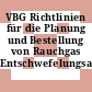 VBG Richtlinien für die Planung und Bestellung von Rauchgas Entschwefelungsanlagen (REA)