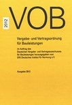 VOB : Vergabe- und Vertragsordnung für Bauleistungen /