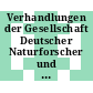 Verhandlungen der Gesellschaft Deutscher Naturforscher und Ärzte, 109. Versammlung : Stuttgart, 19.09.76-23.09.76.