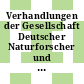 Verhandlungen der Gesellschaft Deutscher Naturforscher und Ärzte, 110. Versammlung : Innsbruck, 17.09.78-21.09.78.
