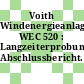 Voith Windenergieanlage WEC 520 : Langzeiterprobung. Abschlussbericht.