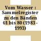 Vom Wasser : Sammelregister zu den Bänden 61 bis 80 (1983 - 1993) /