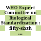 WHO Expert Committee on Biological Standardization : fifty-sixth report [E-Book]
