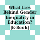 What Lies Behind Gender Inequality in Education? [E-Book] /