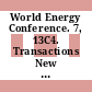 World Energy Conference. 7, 13C4. Transactions New sources and methods of producing electricity : Moskva, 20.8.-24.8.68.