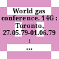 World gas conference. 14G : Toronto, 27.05.79-01.06.79 : Report of committee G
