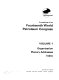 World petroleum congress vol 0014: proceedings vol 0001: organization, plenary adresses, index : Stavanger, 29.05.94-01.06.94.