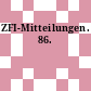 ZFI-Mitteilungen. 86.