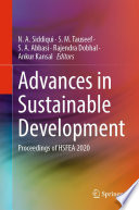 Advances in Sustainable Development [E-Book] : Proceedings of HSFEA 2020 /