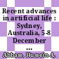 Recent advances in artificial life : Sydney, Australia, 5-8 December 2005 [E-Book] /