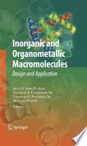 Inorganic and Organometallic Macromolecules [E-Book] : Design and Applications /