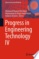 Progress in Engineering Technology IV [E-Book] /