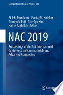 NAC 2019 [E-Book] : Proceedings of the 2nd International Conference ​on Nanomaterials and ​Advanced Composites /