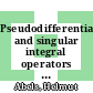 Pseudodifferential and singular integral operators : an introduction with applications [E-Book] /