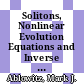 Solitons, Nonlinear Evolution Equations and Inverse Scattering [E-Book] /