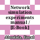 Network simulation experiments manual / [E-Book]