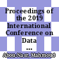 Proceedings of the 2019 International Conference on Data Science : ICDATA '19 [E-Book] /