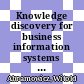 Knowledge discovery for business information systems / [E-Book]