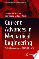 Current Advances in Mechanical Engineering [E-Book] : Select Proceedings of ICRAMERD 2020 /