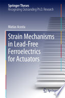 Strain Mechanisms in Lead-Free Ferroelectrics for Actuators [E-Book] /