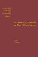 On measures of information and their characterizations [E-Book] /