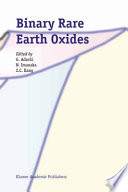 Binary Rare Earth Oxides [E-Book] /