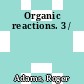 Organic reactions. 3 /