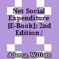 Net Social Expenditure [E-Book]: 2nd Edition /