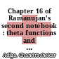 Chapter 16 of Ramanujan's second notebook : theta functions and q-series [E-Book] /
