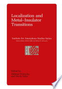 Localization and Metal-Insulator Transitions [E-Book] /