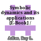 Symbolic dynamics and its applications [E-Book] /