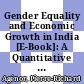 Gender Equality and Economic Growth in India [E-Book]: A Quantitative Framework /