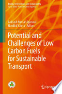 Potential and Challenges of Low Carbon Fuels for Sustainable Transport [E-Book] /