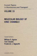 Molecular biology of ionic channels /