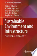 Sustainable Environment and Infrastructure [E-Book] : Proceedings of EGRWSE 2019 /