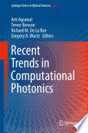 Recent Trends in Computational Photonics [E-Book] /