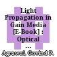 Light Propagation in Gain Media [E-Book] : Optical Amplifiers /