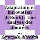 Adaptation et Innovation [E-Book] : Une analyse des données sur les brevets dans le domaine des biotechnologies agricoles /