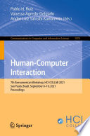 Human-Computer Interaction [E-Book] : 7th Iberoamerican Workshop, HCI-COLLAB 2021, Sao Paulo, Brazil, September 8-10, 2021, Proceedings /