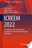 ICREEM 2022 [E-Book] : Proceedings of the International Conference on Renewable Energy and E-mobility /