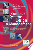 Complex Systems Design & Management [E-Book] : Proceedings of the First International Conference on Complex System Design & Management CSDM 2010 /