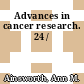 Advances in cancer research. 24 /