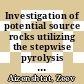 Investigation of potential source rocks utilizing the stepwise pyrolysis approach : the ESR analytical method combined with the study of changes in the carbon isotopical distribution and other indices (e.g. gases and hydrocarbons) : joint german-israeli research programm period covered 1.4.1978 - 1.6.1979 /